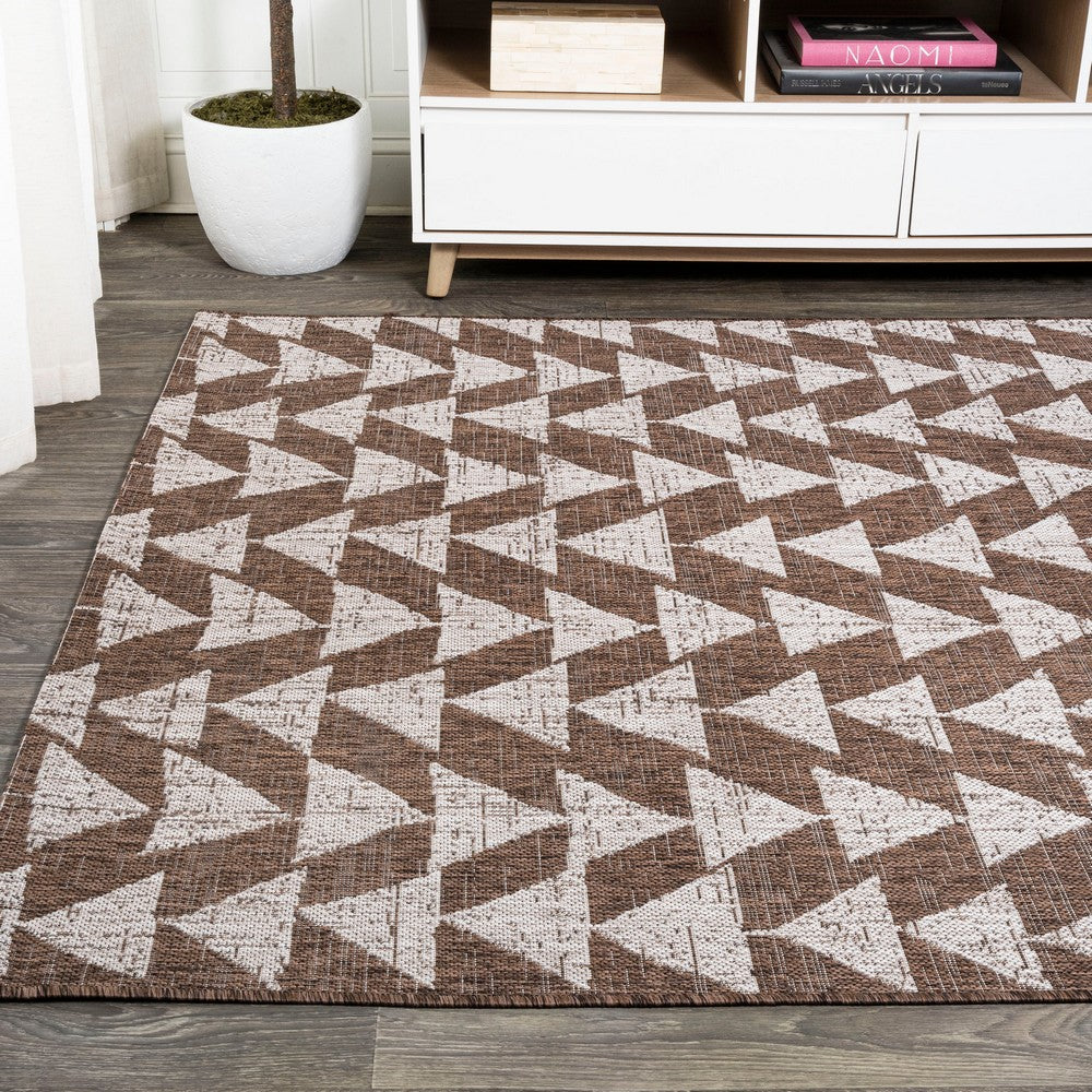 Lourosa Andratx Modern Tribal Geometric Indoor/Outdoor Area Rug