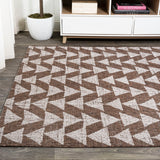 Lourosa Andratx Modern Tribal Geometric Indoor/Outdoor Area Rug