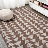 Lourosa Andratx Modern Tribal Geometric Indoor/Outdoor Area Rug