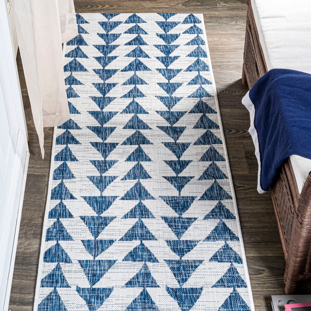 Lourosa Andratx Modern Tribal Geometric Indoor/Outdoor Area Rug