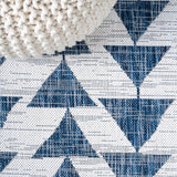 Lourosa Andratx Modern Tribal Geometric Indoor/Outdoor Area Rug