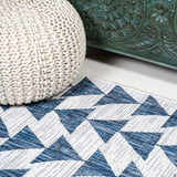 Lourosa Andratx Modern Tribal Geometric Indoor/Outdoor Area Rug