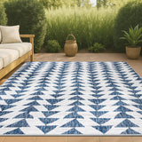 Lourosa Andratx Modern Tribal Geometric Indoor/Outdoor Area Rug