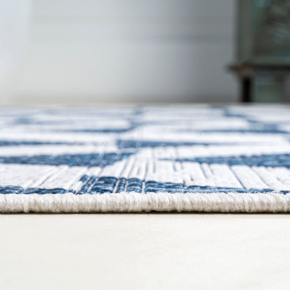 Lourosa Andratx Modern Tribal Geometric Indoor/Outdoor Area Rug
