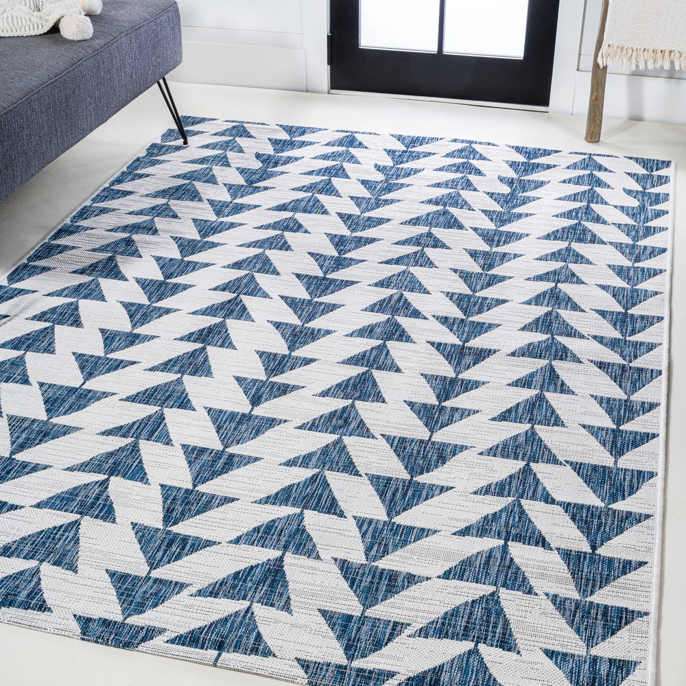 Lourosa Andratx Modern Tribal Geometric Indoor/Outdoor Area Rug