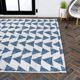 Lourosa Andratx Modern Tribal Geometric Indoor/Outdoor Area Rug