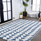 Lourosa Andratx Modern Tribal Geometric Indoor/Outdoor Area Rug