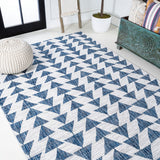 Lourosa Andratx Modern Tribal Geometric Indoor/Outdoor Area Rug