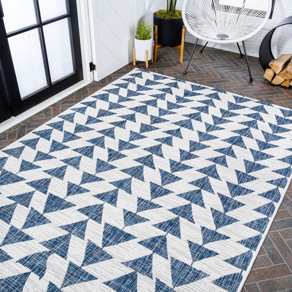 Lourosa Andratx Modern Tribal Geometric Indoor/Outdoor Area Rug