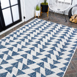 Lourosa Andratx Modern Tribal Geometric Indoor/Outdoor Area Rug