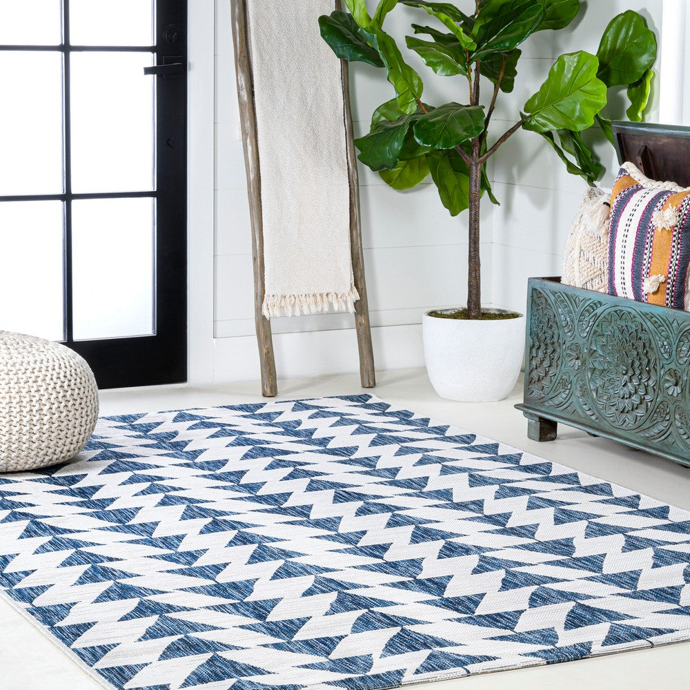 Lourosa Andratx Modern Tribal Geometric Indoor/Outdoor Area Rug