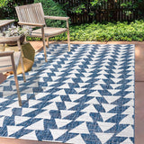 Lourosa Andratx Modern Tribal Geometric Indoor/Outdoor Area Rug
