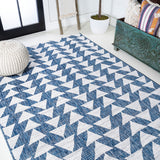 Lourosa Andratx Modern Tribal Geometric Indoor/Outdoor Area Rug