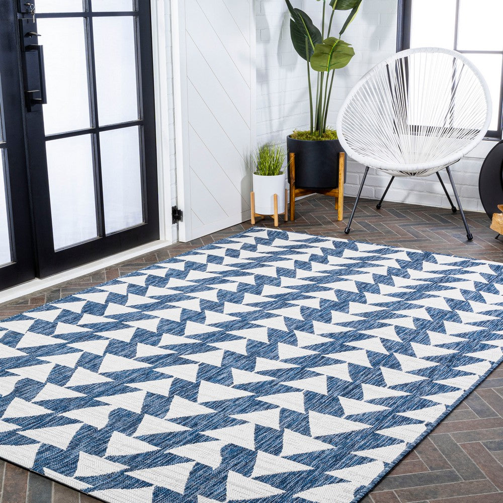 Lourosa Andratx Modern Tribal Geometric Indoor/Outdoor Area Rug