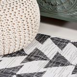 Lourosa Andratx Modern Tribal Geometric Indoor/Outdoor Area Rug