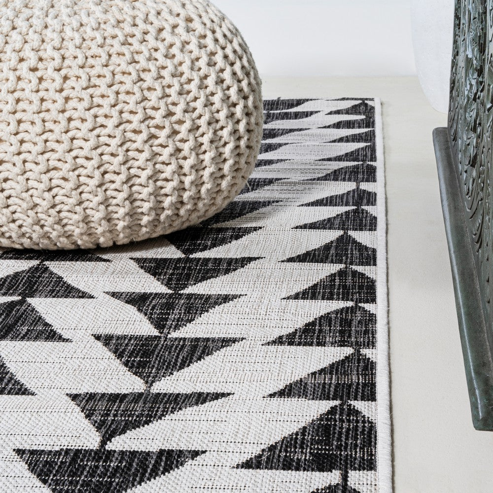 Lourosa Andratx Modern Tribal Geometric Indoor/Outdoor Area Rug