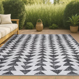 Lourosa Andratx Modern Tribal Geometric Indoor/Outdoor Area Rug