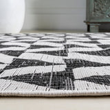 Lourosa Andratx Modern Tribal Geometric Indoor/Outdoor Area Rug