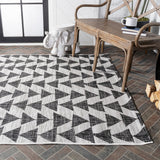 Lourosa Andratx Modern Tribal Geometric Indoor/Outdoor Area Rug