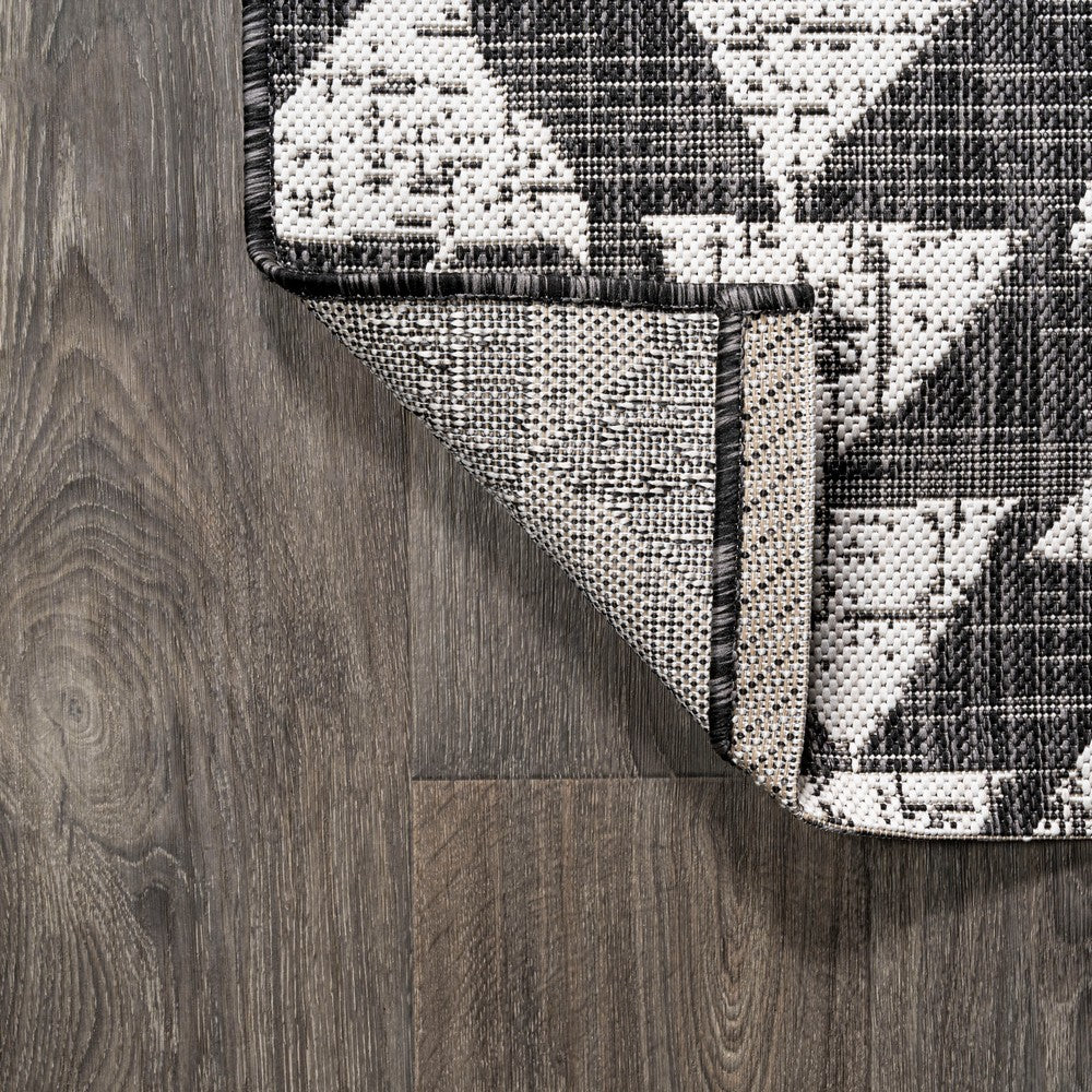 Lourosa Andratx Modern Tribal Geometric Indoor/Outdoor Area Rug