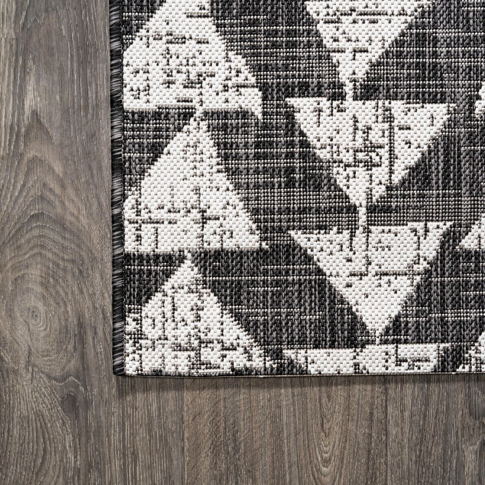 Lourosa Andratx Modern Tribal Geometric Indoor/Outdoor Area Rug
