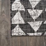 Lourosa Andratx Modern Tribal Geometric Indoor/Outdoor Area Rug