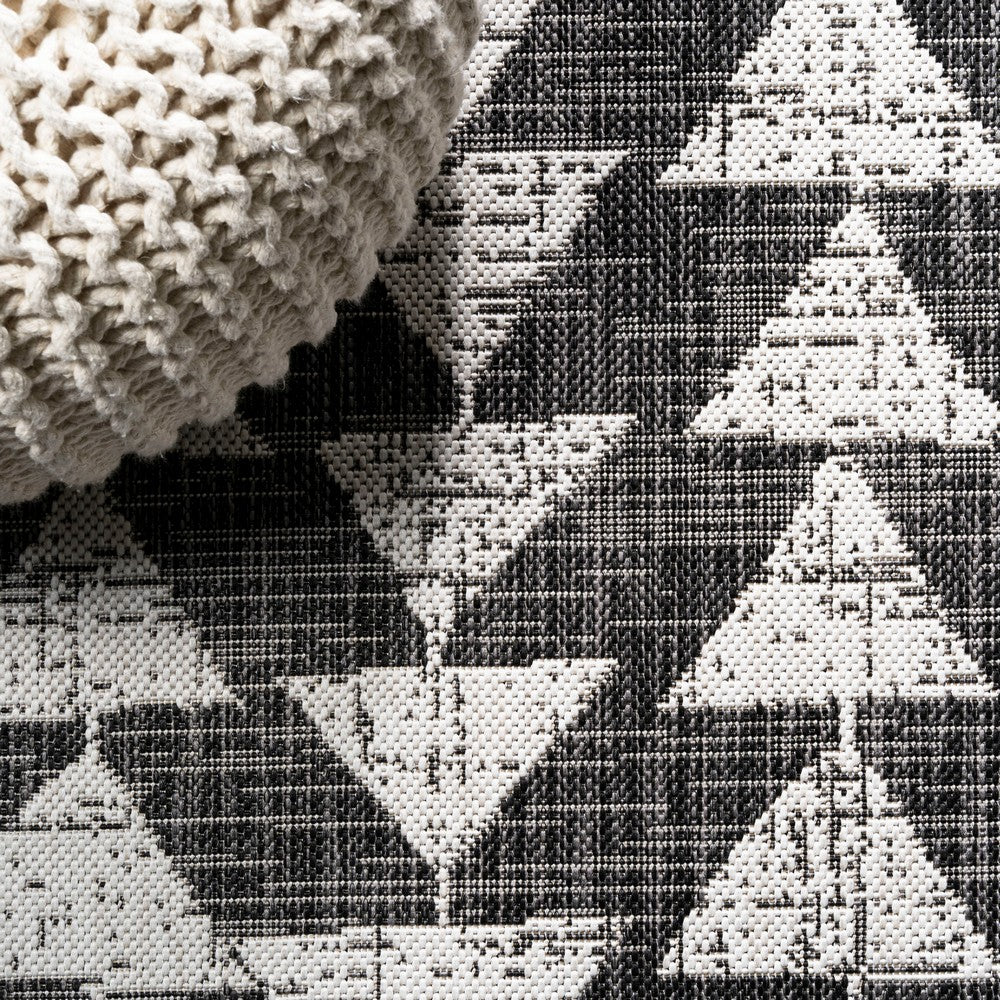 Lourosa Andratx Modern Tribal Geometric Indoor/Outdoor Area Rug