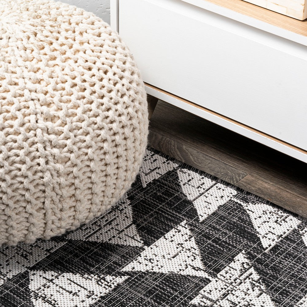 Lourosa Andratx Modern Tribal Geometric Indoor/Outdoor Area Rug