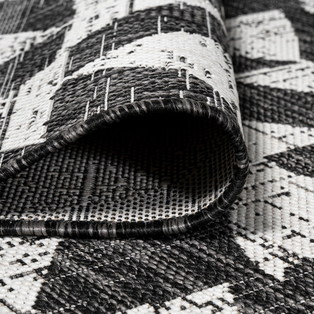Lourosa Andratx Modern Tribal Geometric Indoor/Outdoor Area Rug