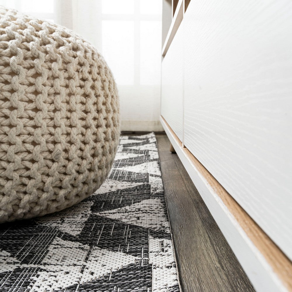 Lourosa Andratx Modern Tribal Geometric Indoor/Outdoor Area Rug