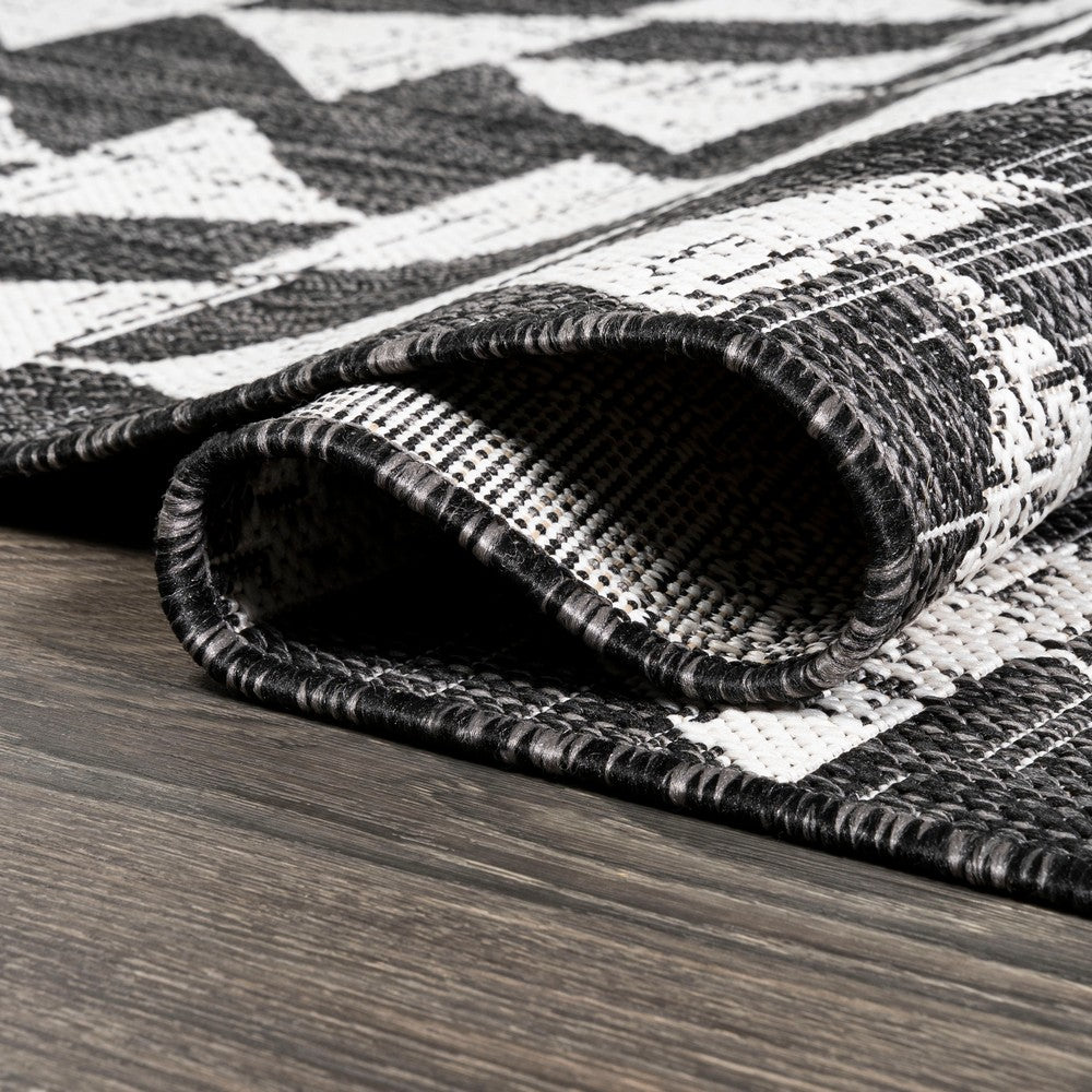 Lourosa Andratx Modern Tribal Geometric Indoor/Outdoor Area Rug