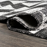 Lourosa Andratx Modern Tribal Geometric Indoor/Outdoor Area Rug