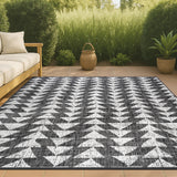 Lourosa Andratx Modern Tribal Geometric Indoor/Outdoor Area Rug