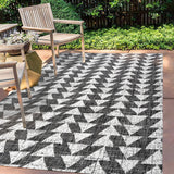Lourosa Andratx Modern Tribal Geometric Indoor/Outdoor Area Rug