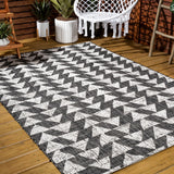 Lourosa Andratx Modern Tribal Geometric Indoor/Outdoor Area Rug