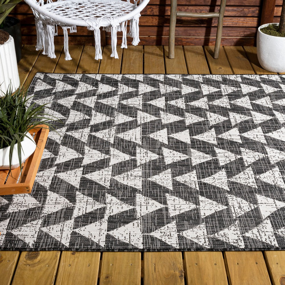 Lourosa Andratx Modern Tribal Geometric Indoor/Outdoor Area Rug