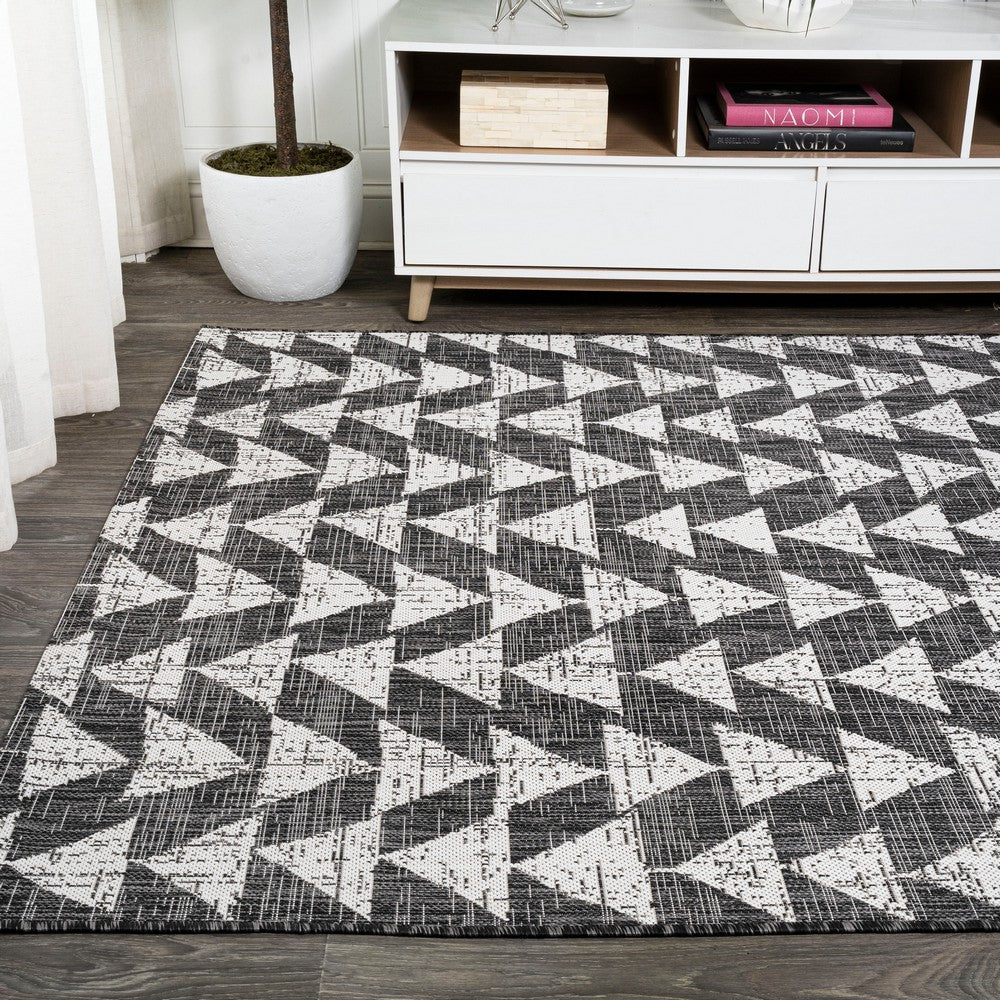 Lourosa Andratx Modern Tribal Geometric Indoor/Outdoor Area Rug