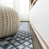 Faro Marokko Diamond Tribal Medallion Indoor/Outdoor Area Rug