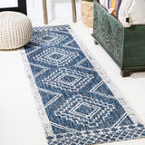 Faro Marokko Diamond Tribal Medallion Indoor/Outdoor Area Rug
