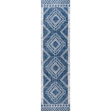 Faro Marokko Diamond Tribal Medallion Indoor/Outdoor Area Rug