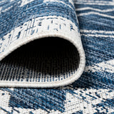 Faro Marokko Diamond Tribal Medallion Indoor/Outdoor Area Rug