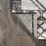 Faro Marokko Diamond Tribal Medallion Indoor/Outdoor Area Rug