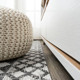 Faro Marokko Diamond Tribal Medallion Indoor/Outdoor Area Rug