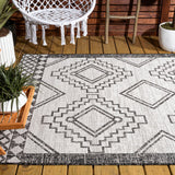 Faro Marokko Diamond Tribal Medallion Indoor/Outdoor Area Rug