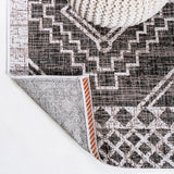Faro Marokko Diamond Tribal Medallion Indoor/Outdoor Area Rug