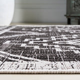 Faro Marokko Diamond Tribal Medallion Indoor/Outdoor Area Rug