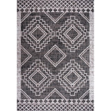 Faro Marokko Diamond Tribal Medallion Indoor/Outdoor Area Rug