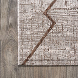 Funchat Carwa Tribal Diamond Trellis Indoor/Outdoor Area Rug