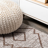 Funchat Carwa Tribal Diamond Trellis Indoor/Outdoor Area Rug