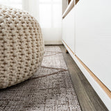 Funchat Carwa Tribal Diamond Trellis Indoor/Outdoor Area Rug